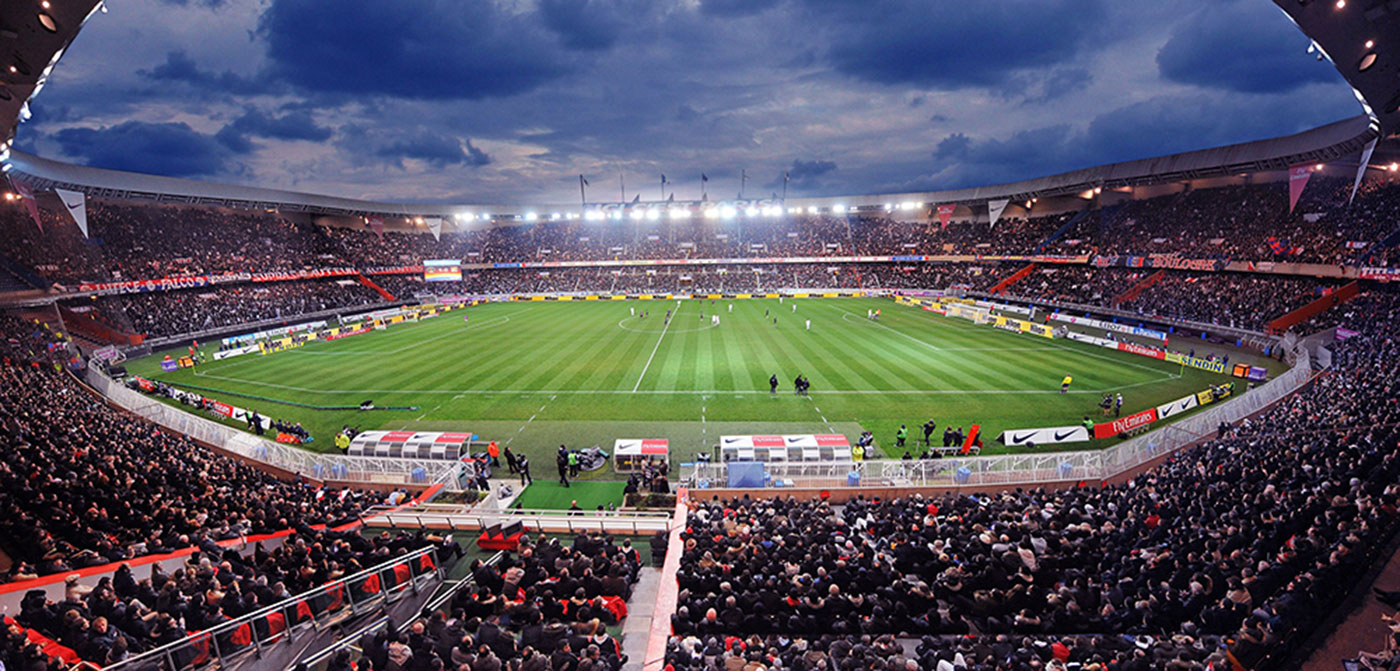 Paris Saint-Germain F.C. Soccer Club Home Field Parc des Princes