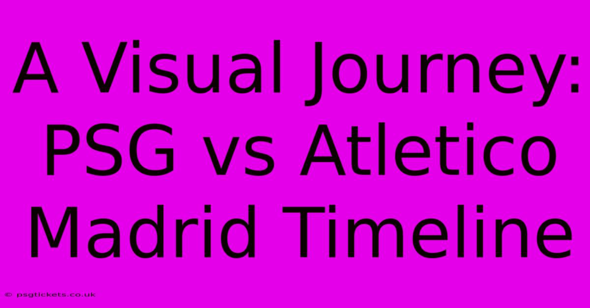 A Visual Journey: PSG Vs Atletico Madrid Timeline