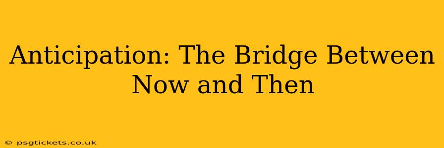 Anticipation: The Bridge Between Now and Then