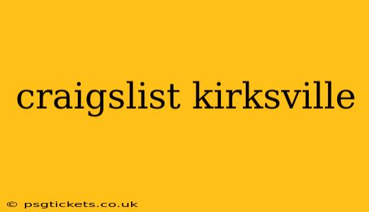craigslist kirksville