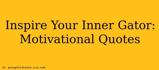 Inspire Your Inner Gator: Motivational Quotes
