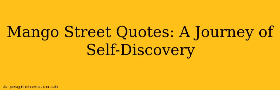 Mango Street Quotes: A Journey of Self-Discovery