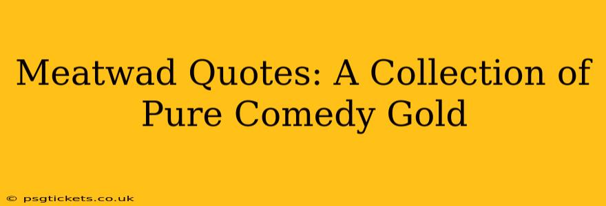 Meatwad Quotes: A Collection of Pure Comedy Gold