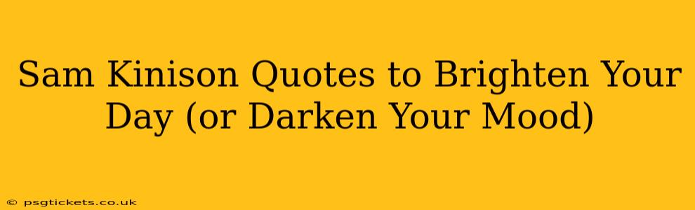 Sam Kinison Quotes to Brighten Your Day (or Darken Your Mood)