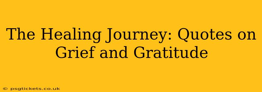 The Healing Journey: Quotes on Grief and Gratitude