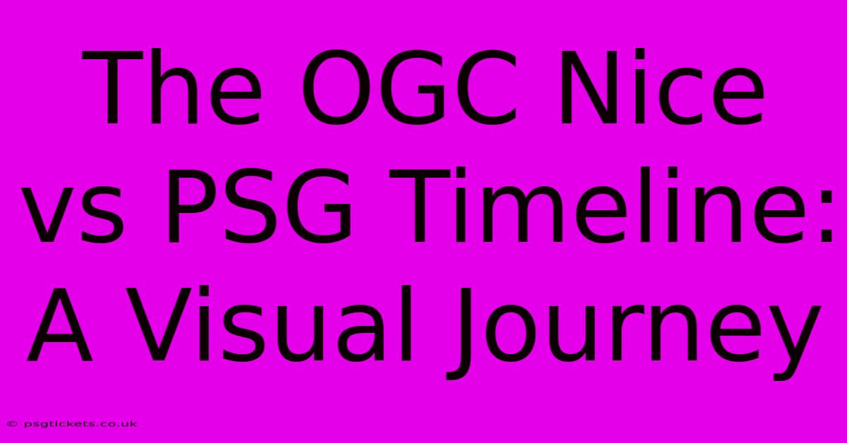 The OGC Nice Vs PSG Timeline: A Visual Journey