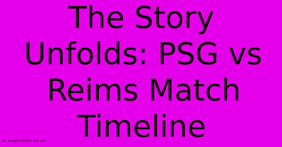 The Story Unfolds: PSG Vs Reims Match Timeline